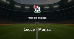Serie A: Lecce - Monza