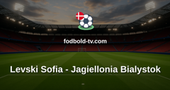 Europa League: Levski Sofia - Jagiellonia Bialystok