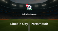 Championship: Lincoln City - Portsmouth