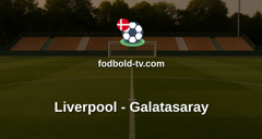 Champions League: Liverpool - Galatasaray