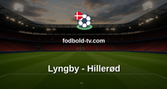 NordicBet Liga: Lyngby - Hillerød