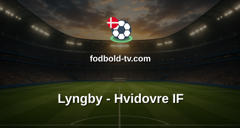 NordicBet Liga: Lyngby - Hvidovre IF