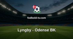 Superligaen: Lyngby - Odense BK