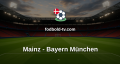 Bundesliga: Mainz - Bayern München