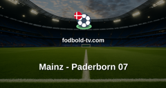 Bundesliga: Mainz - Paderborn 07