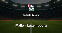 UEFA Nations League: Malta - Luxembourg
