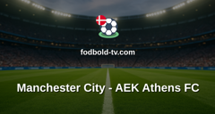 Champions League: Manchester City - AEK Athens FC