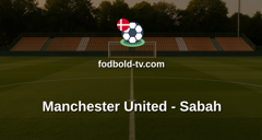 Champions League: Manchester United - Sabah