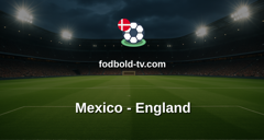 VM i fodbold: Mexico - England
