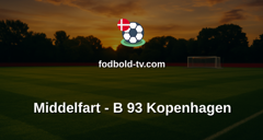 NordicBet Liga: Middelfart - B 93 Kopenhagen