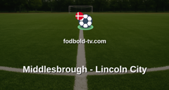 Championship: Middlesbrough - Lincoln City