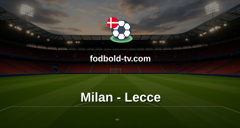 Serie A: Milan - Lecce