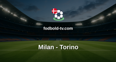 Serie A: Milan - Torino