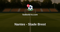 Ligue 1: Nantes - Stade Brest