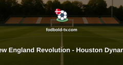 MLS: New England Revolution - Houston Dynamo