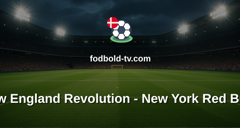 MLS: New England Revolution - New York Red Bulls