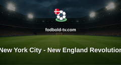 MLS: New York City - New England Revolution