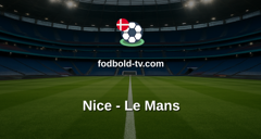 Ligue 1: Nice - Le Mans 