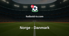 UEFA Nations League: Norge - Danmark