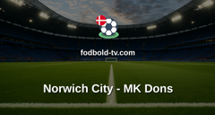 EFL Cup: Norwich City - MK Dons