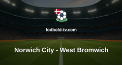 Championship: Norwich City - West Bromwich