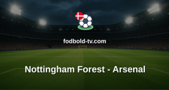 Premier League: Nottingham Forest - Arsenal