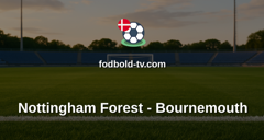 Premier League: Nottingham Forest - Bournemouth