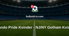 NWSL: Orlando Pride Kvinder - NJ/NY Gotham Kvinder