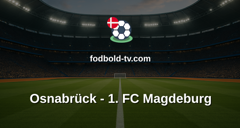 Bundesliga 2: Osnabrück - 1. FC Magdeburg