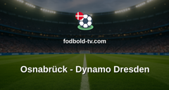 Bundesliga 2: Osnabrück - Dynamo Dresden