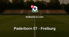 Bundesliga: Paderborn 07 - Freiburg