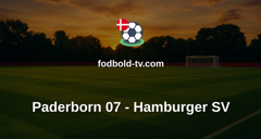 Bundesliga: Paderborn 07 - Hamburger SV