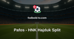 Europa League: Pafos - HNK Hajduk Split