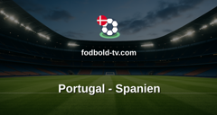 VM i fodbold: Portugal - Spanien