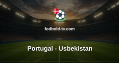 VM i fodbold: Portugal - Usbekistan