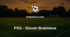 Champions League: PSG - Slovan Bratislava