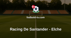 La Liga: Racing De Santander - Elche