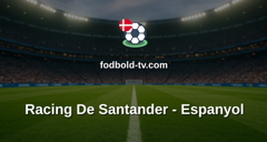 La Liga: Racing De Santander - Espanyol