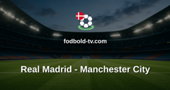 Champions League: Real Madrid - Manchester City