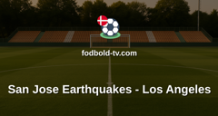 MLS: San Jose Earthquakes - Los Angeles