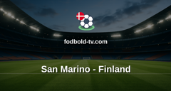 UEFA Nations League: San Marino - Finland