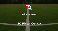 Serie A: SC Pisa - Genoa