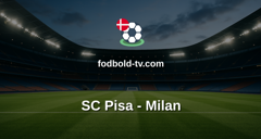 Serie A: SC Pisa - Milan