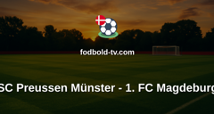 Bundesliga 2: SC Preussen Münster - 1. FC Magdeburg