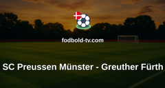 Bundesliga 2: SC Preussen Münster - Greuther Fürth