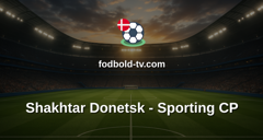 Champions League: Shakhtar Donetsk - Sporting CP