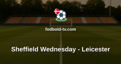 Championship: Sheffield Wednesday - Leicester
