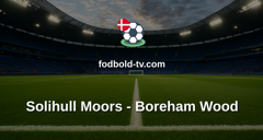 National League: Solihull Moors - Boreham Wood