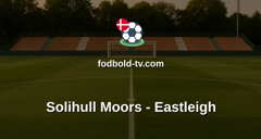 National League: Solihull Moors - Eastleigh