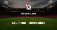 National League: Southend - Morecambe